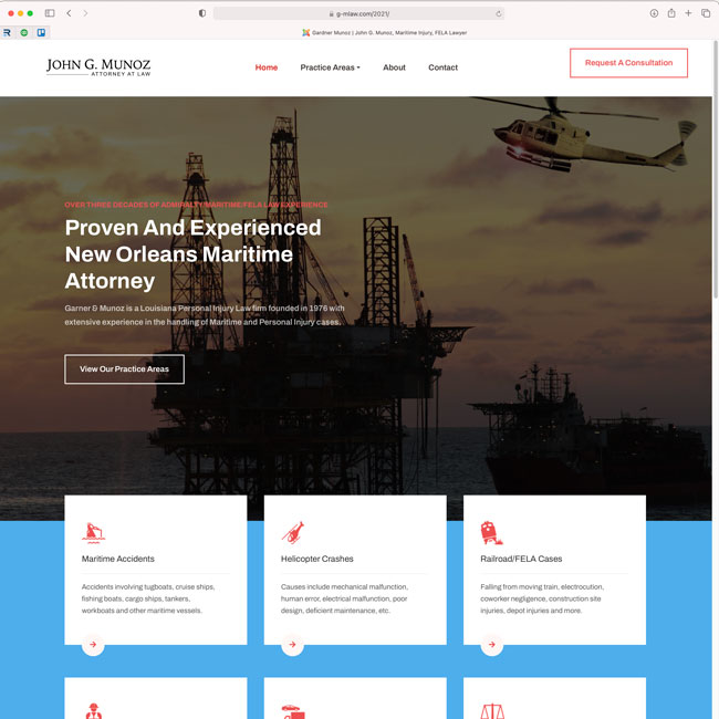 John G. Munoz website